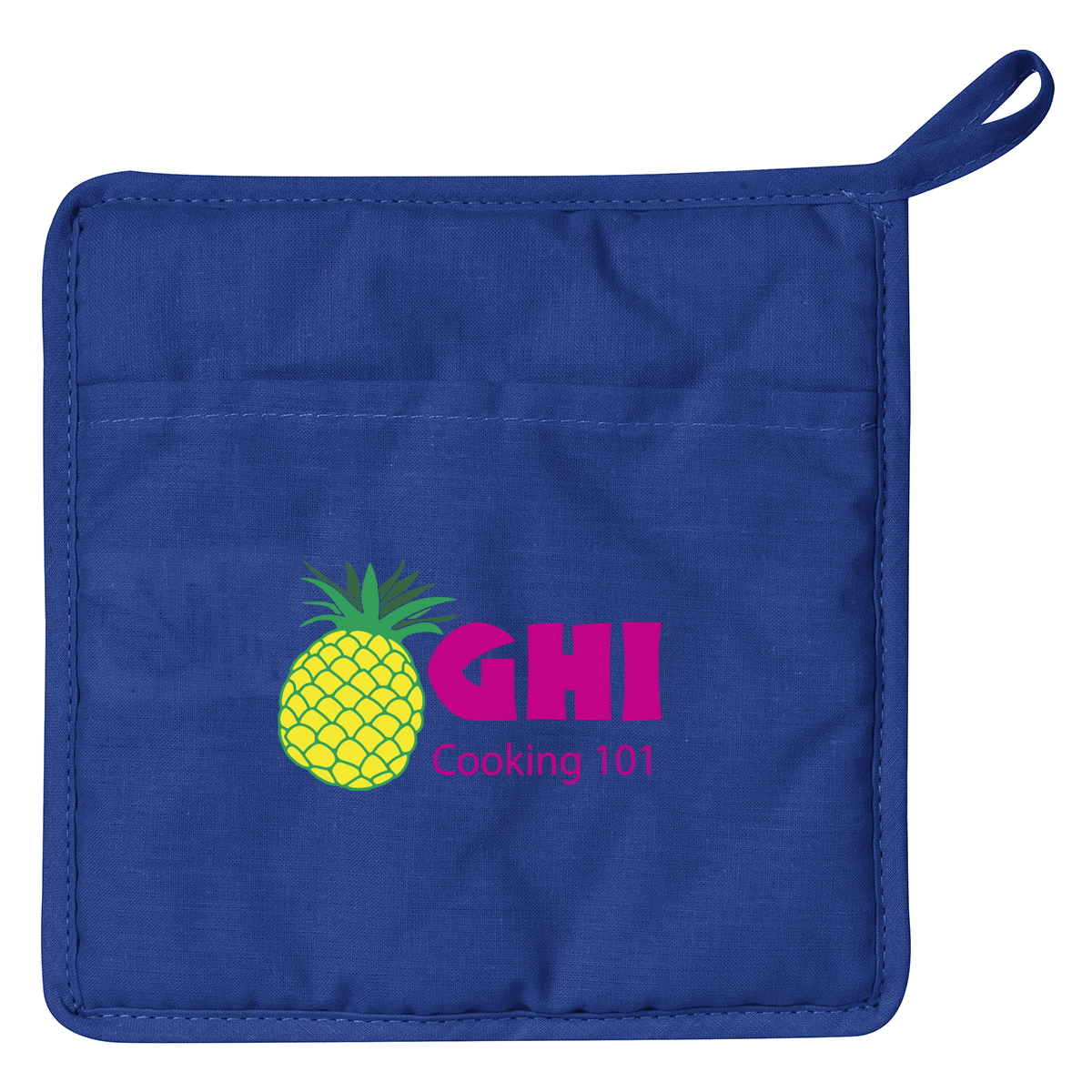 Quilted Cotton Canvas Pot Holder 1