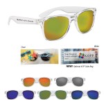 Crystalline Mirrored Malibu Sunglasses 1 Crystalline Mirrored Malibu Sunglasses 1