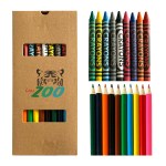 19 Piece Crayon And Pencil Set 1 19 Piece Crayon And Pencil Set 1