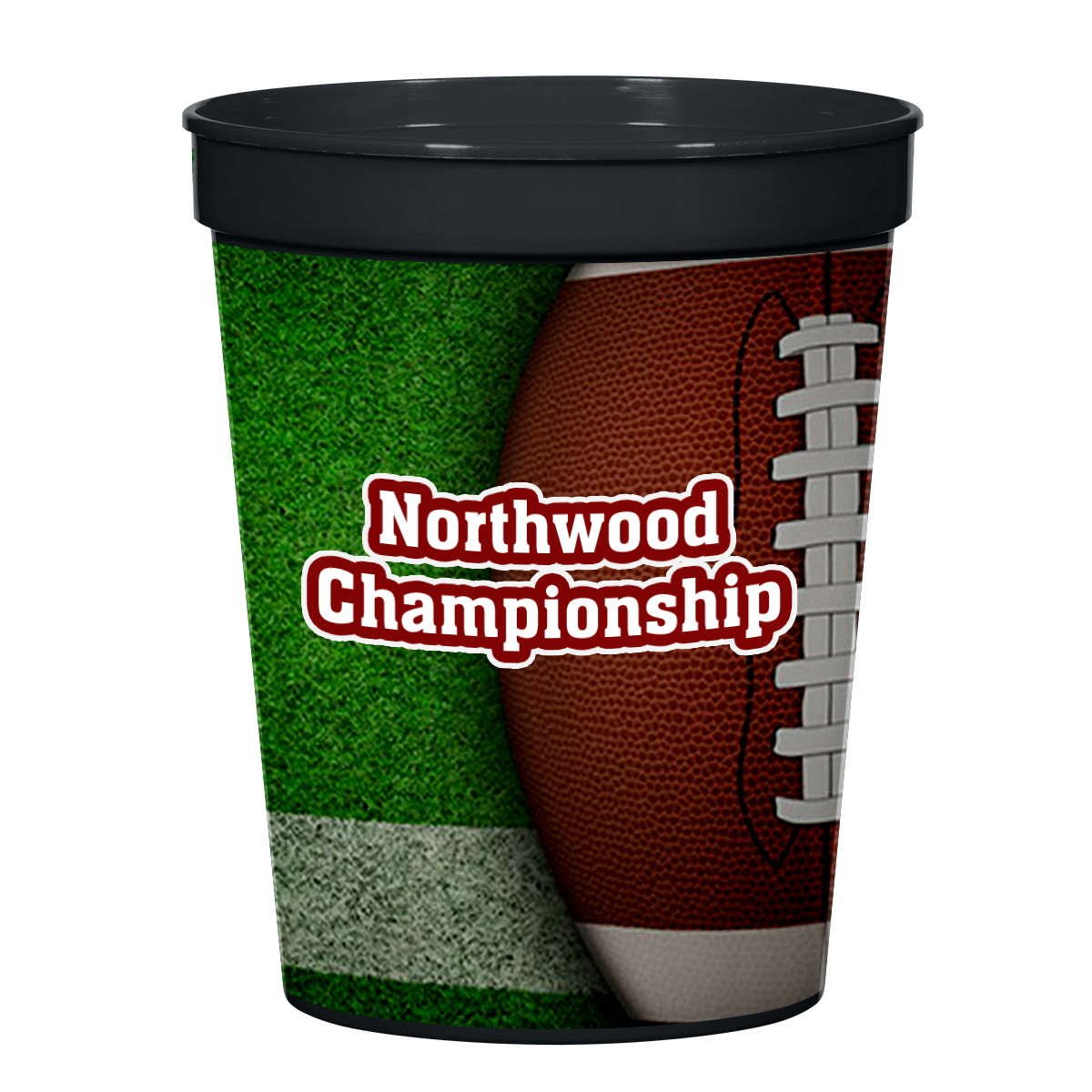 16 Oz. Full Color Big Game Stadium Cup 1