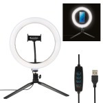 10" Led Ring Light With Phone Holder 1 10" Led Ring Light With Phone Holder 1