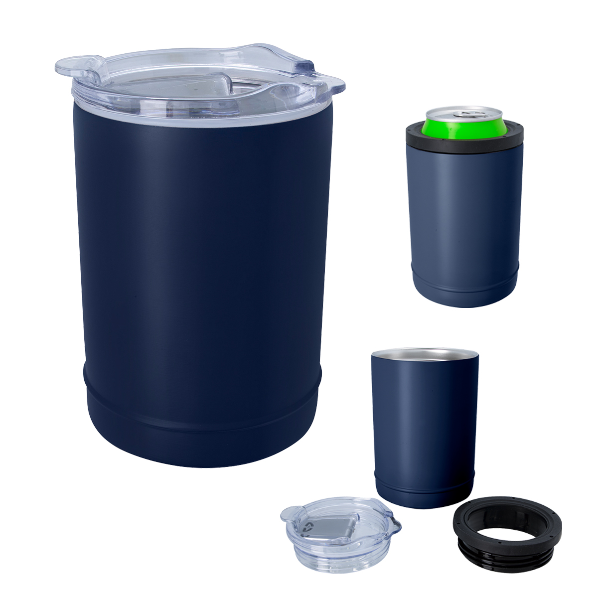 2-in-1 Full Laser Copper Insulated Beverage Holder And Tumbler 1