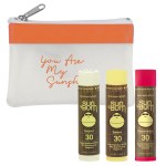 Sun Bum® 3-pc. Lip Balm Kit - 95130 ORN Padprint Sun Bum® 3-pc. Lip Balm Kit - 95130 ORN Padprint