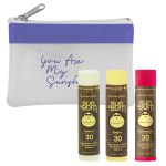 Sun Bum® 3-pc. Lip Balm Kit - 95130 PUR Padprint Sun Bum® 3-pc. Lip Balm Kit - 95130 PUR Padprint