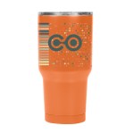 30 Oz. Full Color Jackson Stainless Steel Tumbler - 550046 ORN Megabrite 30 Oz. Full Color Jackson Stainless Steel Tumbler - 550046 ORN Megabrite