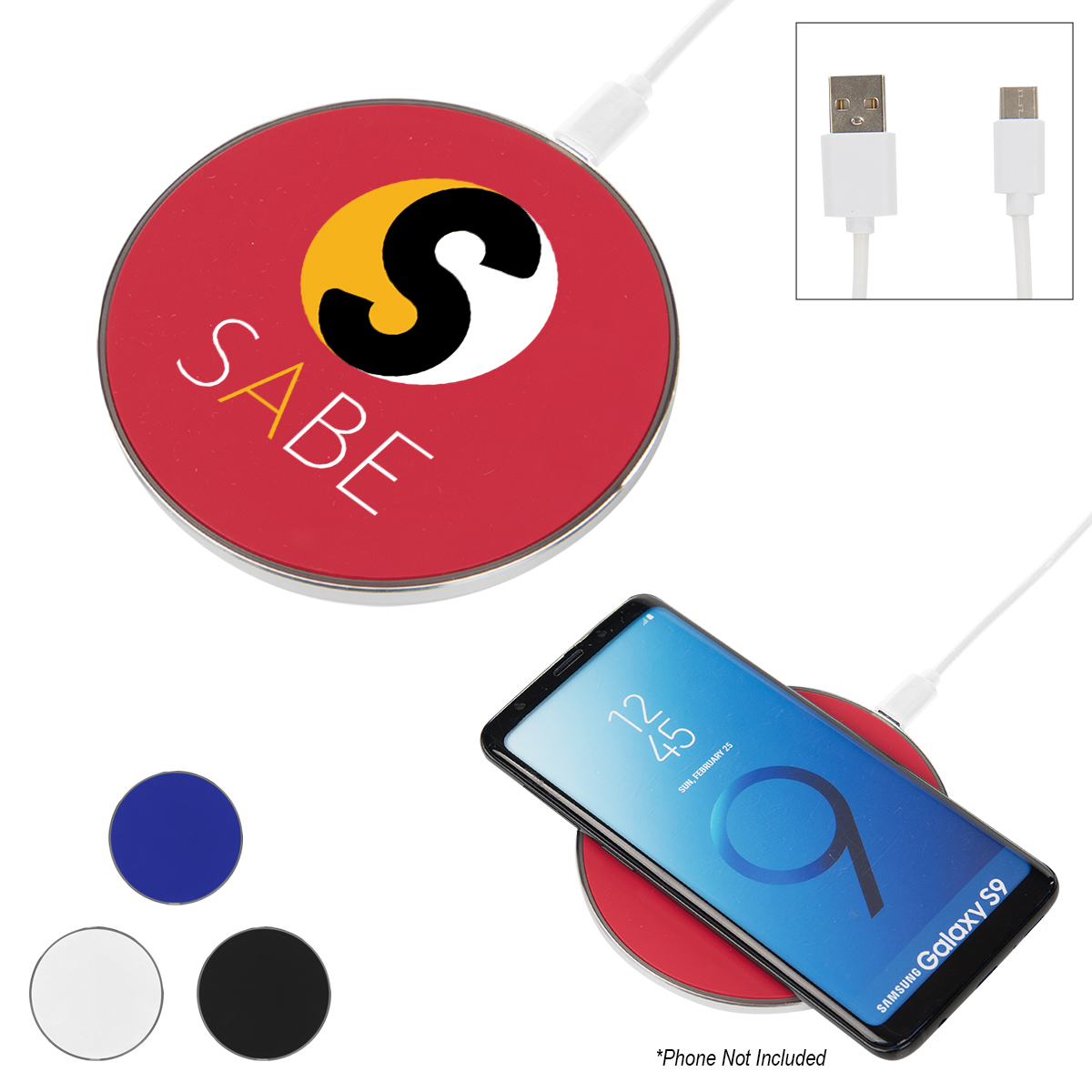 15w Recycled Aluminum Wireless Charger 1