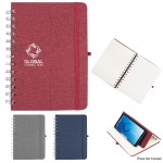 Rpet Notebook With Phone Holder 1 Rpet Notebook With Phone Holder 1