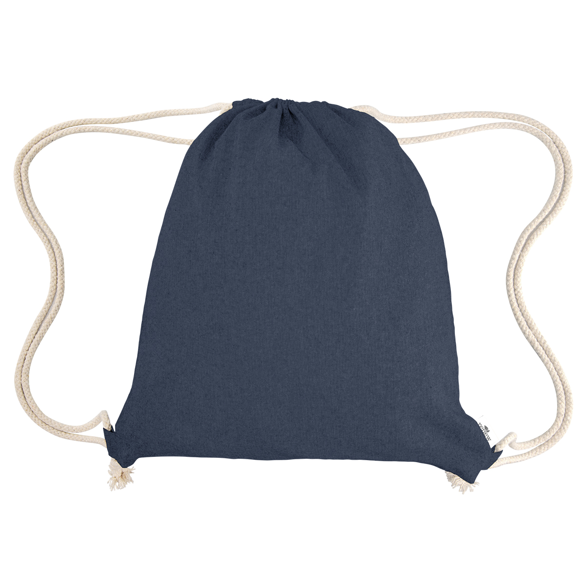 Nicole Recycled Cotton Drawstring Bag 1