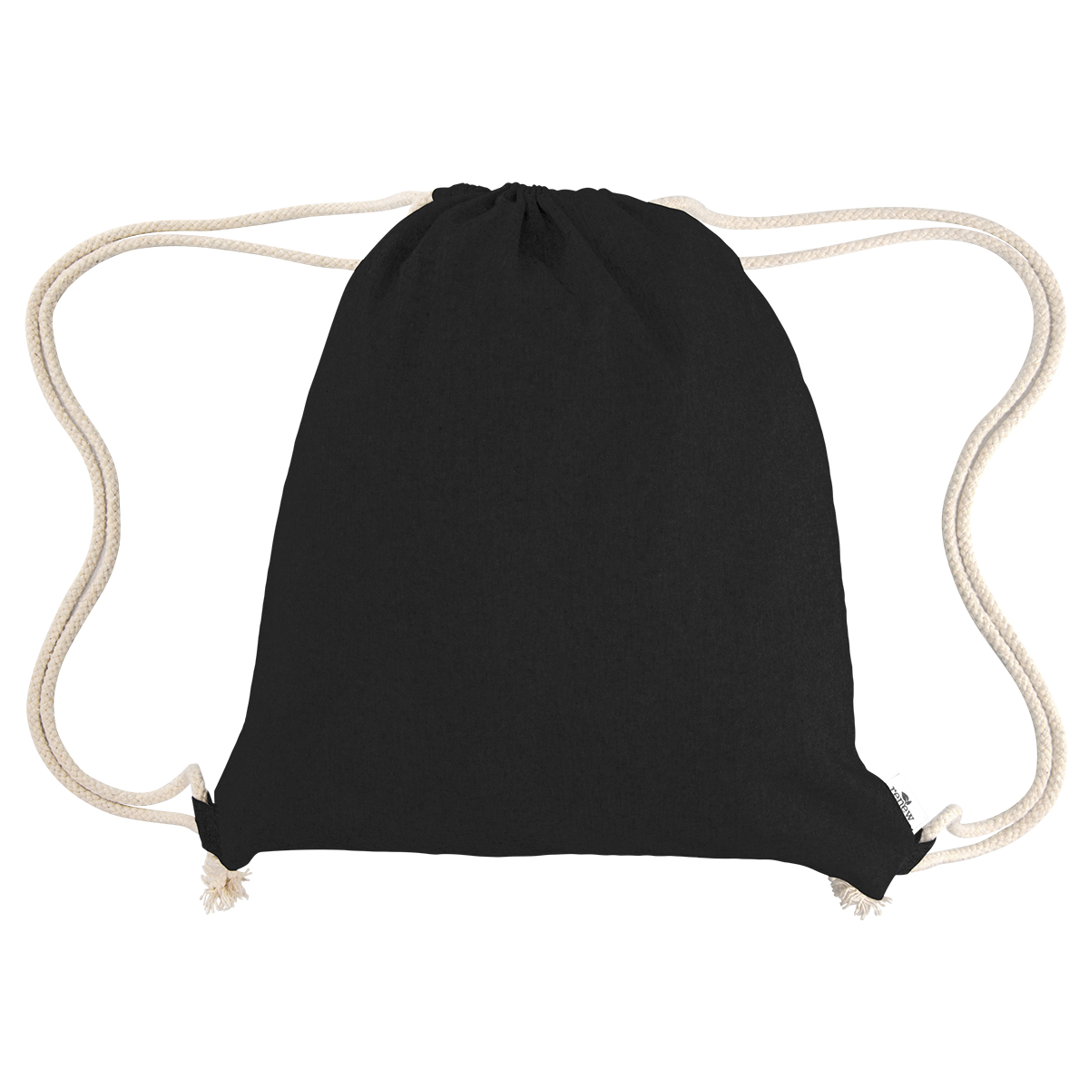 Nicole Recycled Cotton Drawstring Bag 1