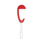Tabletop Bag Hanger - 20108 RED Back Tabletop Bag Hanger - 20108 RED Back