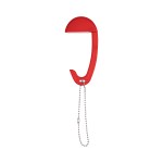 Tabletop Bag Hanger - 20108 RED Blank Tabletop Bag Hanger - 20108 RED Blank