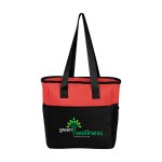 Sydney 12 Can Cooler Tote Bag - 35079 REDBLK Colorbrite Sydney 12 Can Cooler Tote Bag - 35079 REDBLK Colorbrite