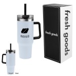 Fresh Goods 40 Oz. Intrepid Stainless Steel Tumbler - 59928 BLL Silkscreen Fresh Goods 40 Oz. Intrepid Stainless Steel Tumbler - 59928 BLL Silkscreen