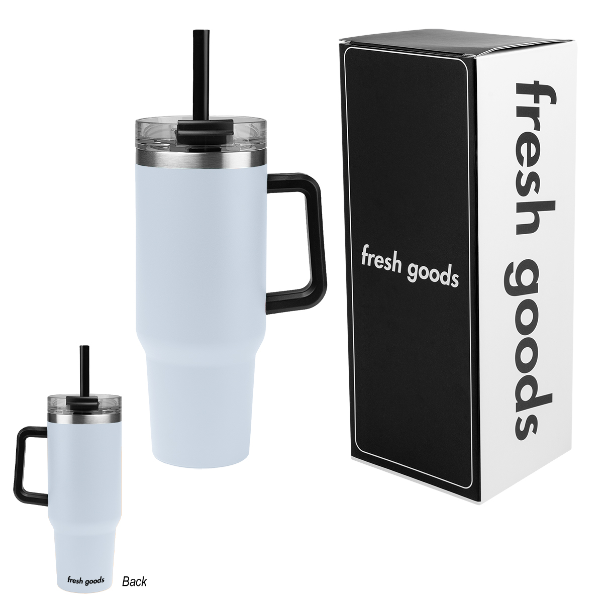 Fresh Goods 40 Oz. Intrepid Stainless Steel Tumbler 1