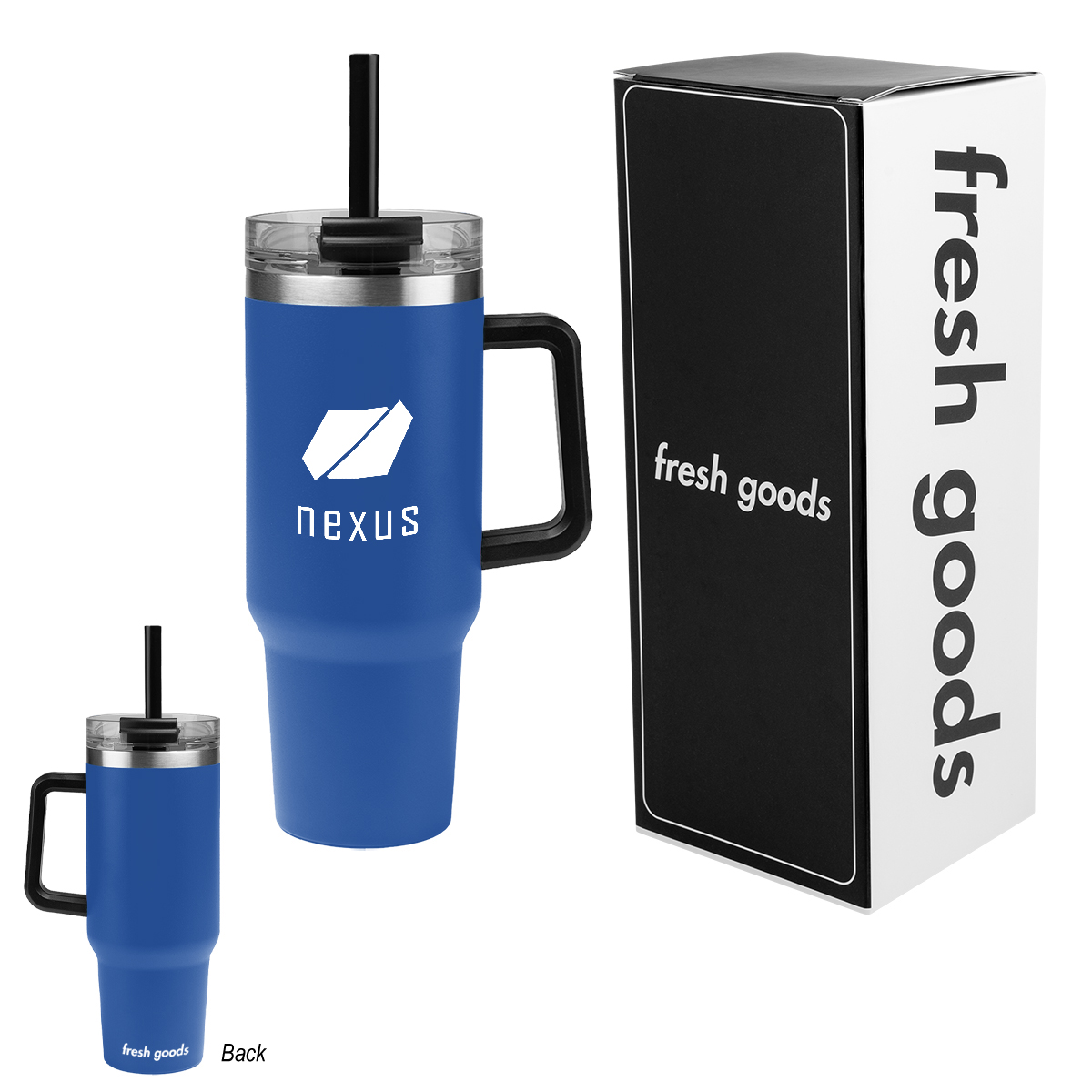 Fresh Goods 40 Oz. Intrepid Stainless Steel Tumbler 1
