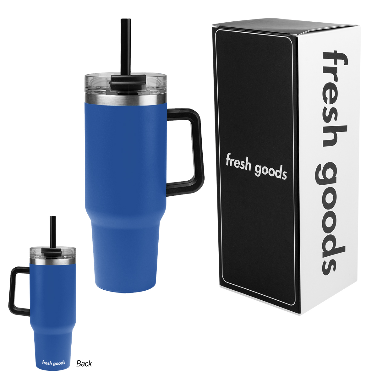 Fresh Goods 40 Oz. Intrepid Stainless Steel Tumbler 1