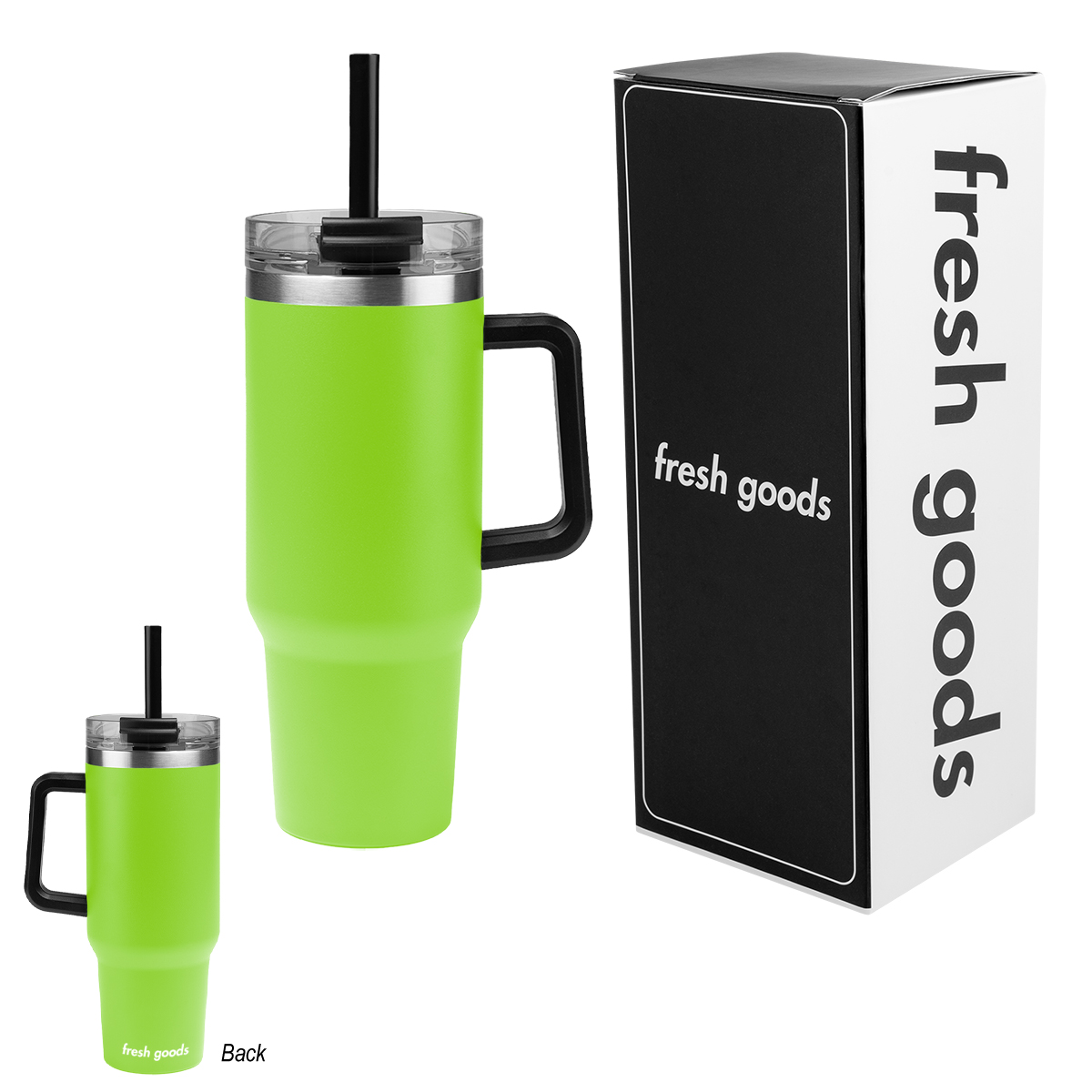 Fresh Goods 40 Oz. Intrepid Stainless Steel Tumbler 1
