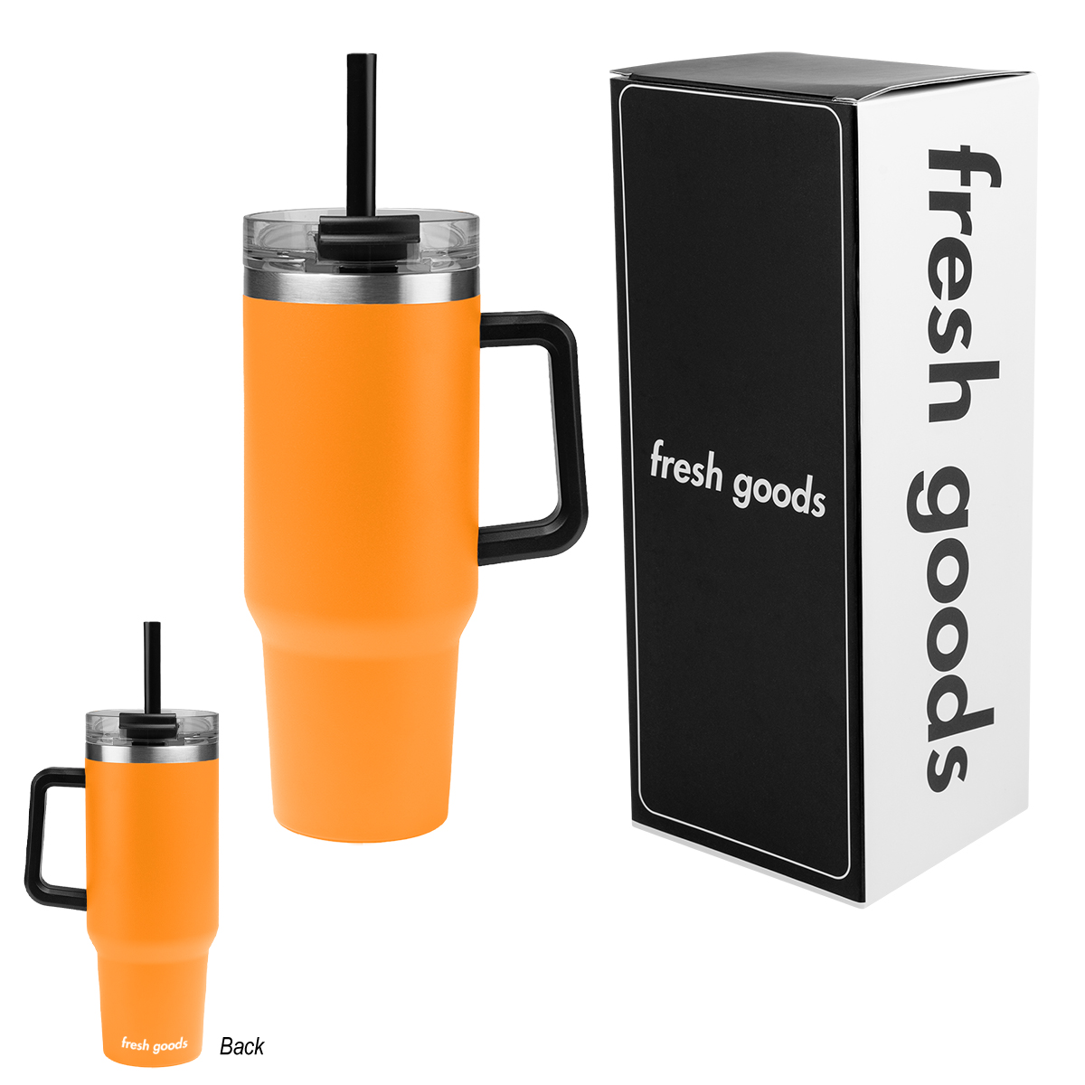 Fresh Goods 40 Oz. Intrepid Stainless Steel Tumbler 1
