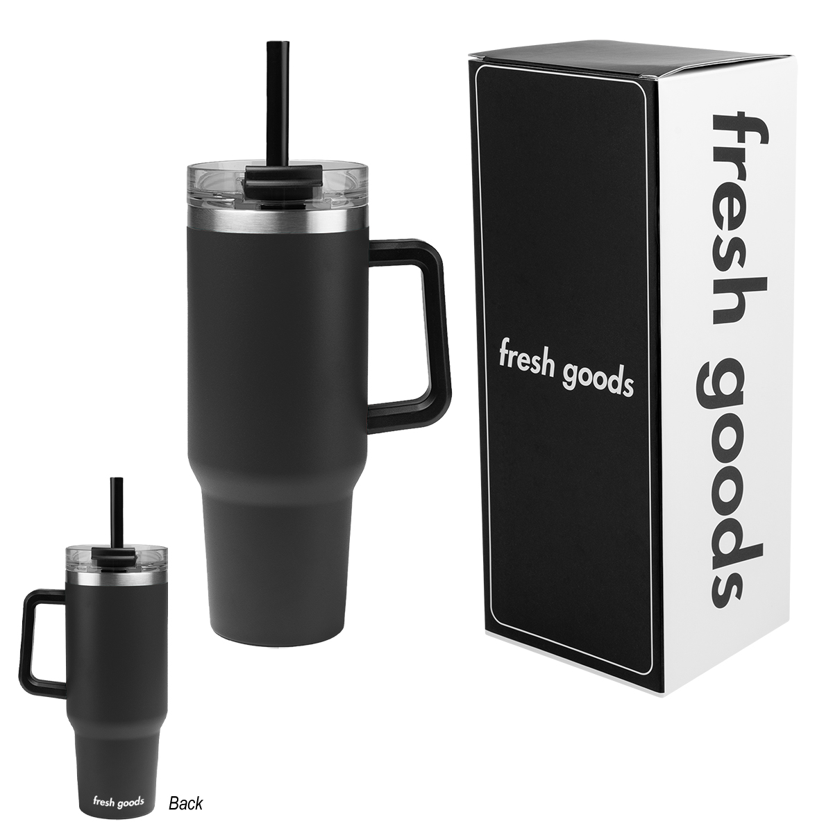 Fresh Goods 40 Oz. Intrepid Stainless Steel Tumbler 1