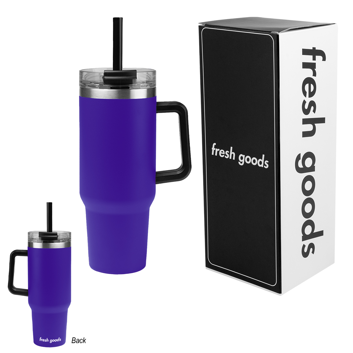 Fresh Goods 40 Oz. Intrepid Stainless Steel Tumbler 1