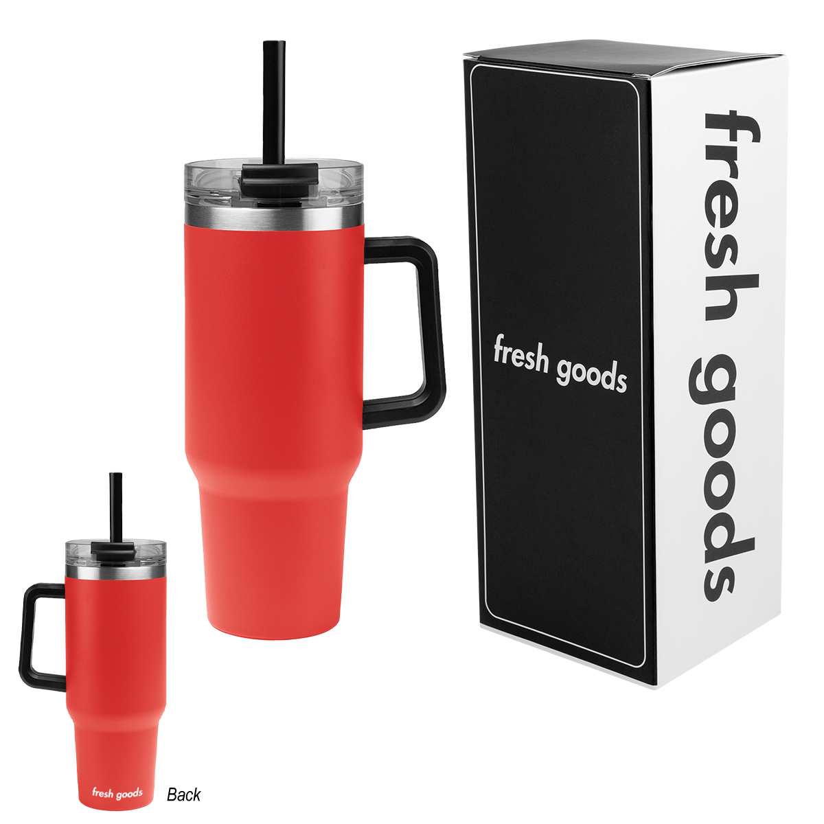 Fresh Goods 40 Oz. Intrepid Stainless Steel Tumbler 1