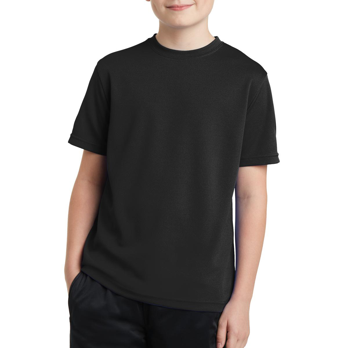 Sport-tek® Youth Posicharge™ Racermesh® Tee 1