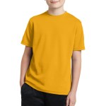 Sport-tek® Youth Posicharge™ Racermesh® Tee - YST340 gold Sport-tek® Youth Posicharge™ Racermesh® Tee - YST340 gold