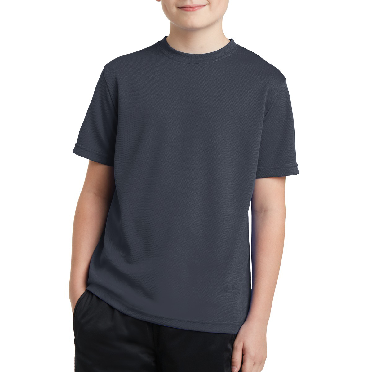 Sport-tek® Youth Posicharge™ Racermesh® Tee 1