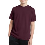 Sport-tek® Youth Posicharge™ Racermesh® Tee - YST340 maroon Sport-tek® Youth Posicharge™ Racermesh® Tee - YST340 maroon