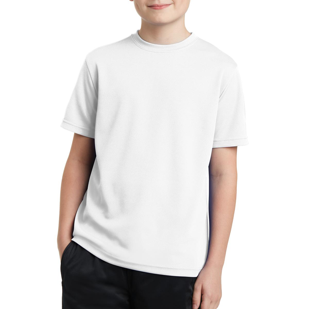 Sport-tek® Youth Posicharge™ Racermesh® Tee 1