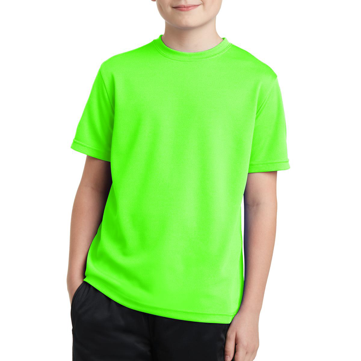 Sport-tek® Youth Posicharge™ Racermesh® Tee 1