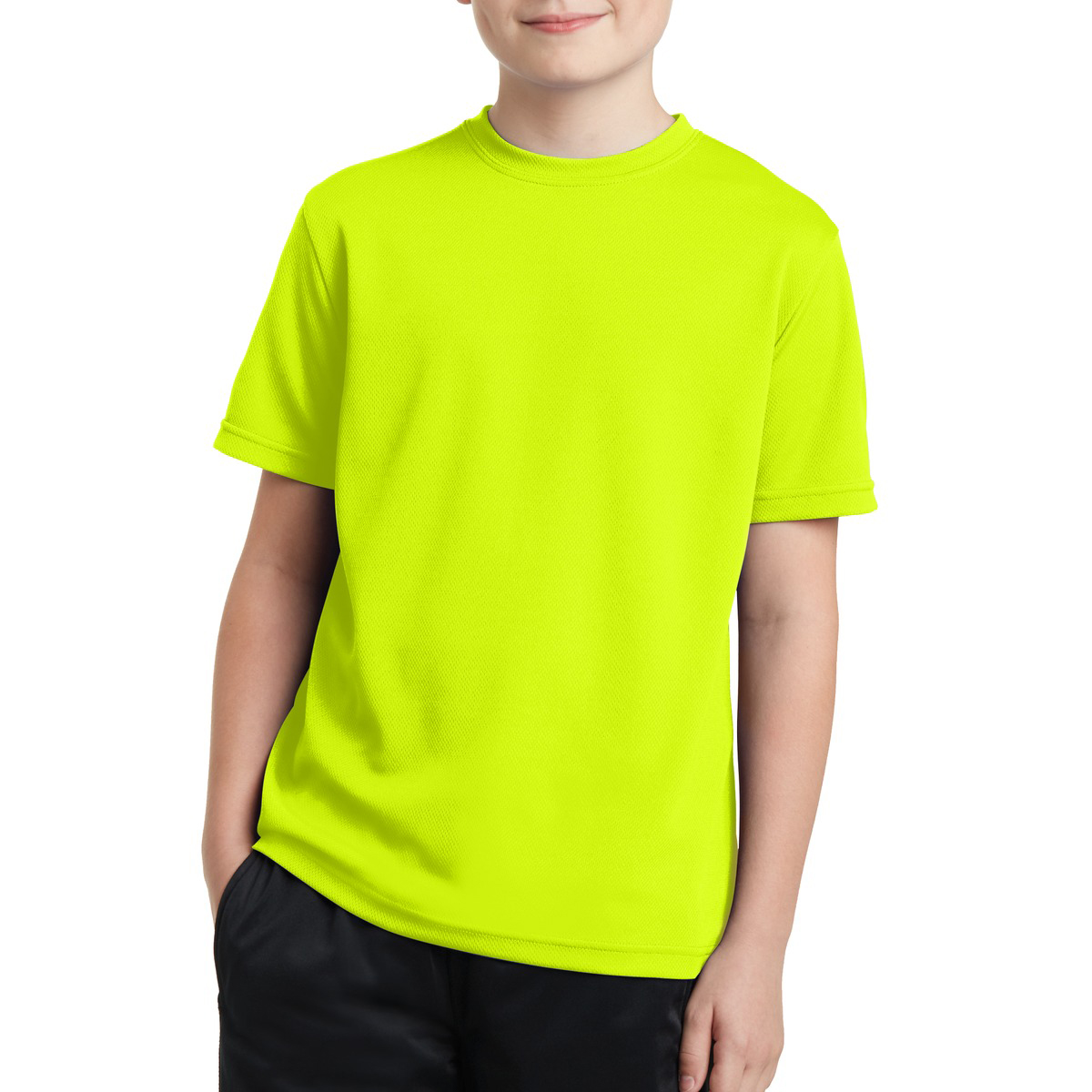 Sport-tek® Youth Posicharge™ Racermesh® Tee 1