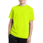Sport-tek® Youth Posicharge™ Racermesh® Tee - YST340 neonyellow Sport-tek® Youth Posicharge™ Racermesh® Tee - YST340 neonyellow