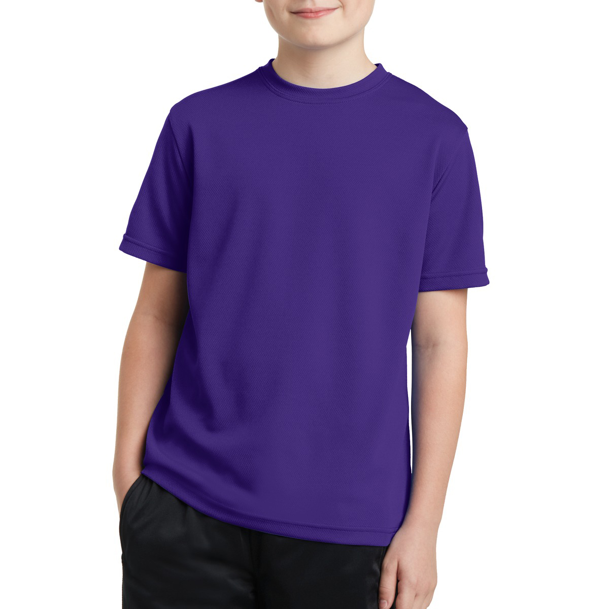 Sport-tek® Youth Posicharge™ Racermesh® Tee 1