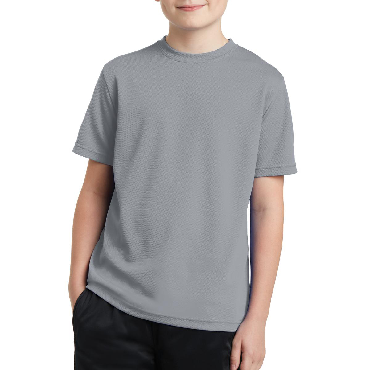 Sport-tek® Youth Posicharge™ Racermesh® Tee 1