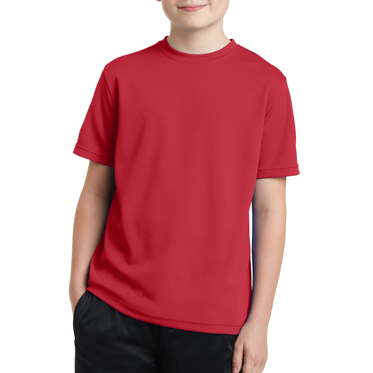 Sport-tek® Youth Posicharge™ Racermesh® Tee 1