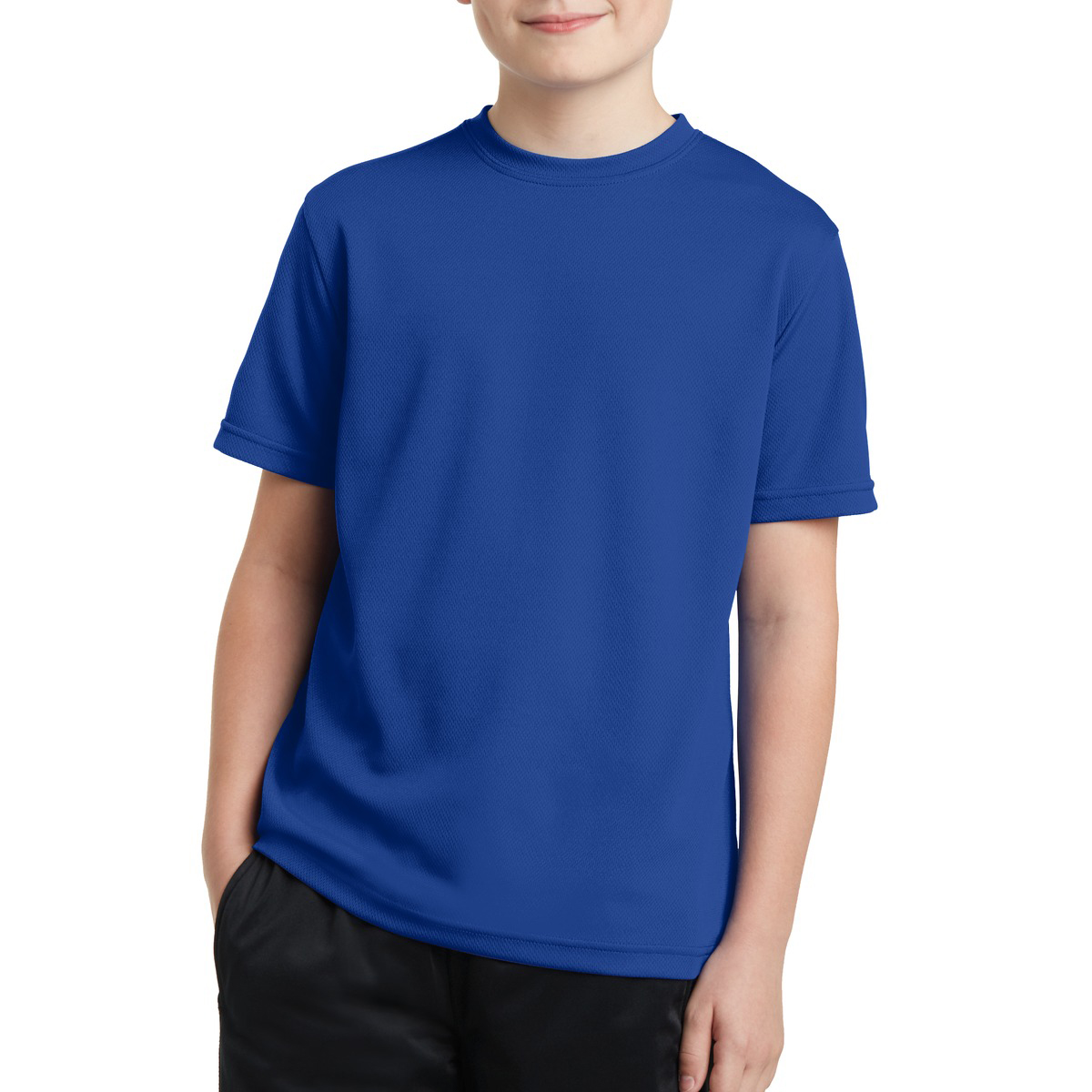 Sport-tek® Youth Posicharge™ Racermesh® Tee 1