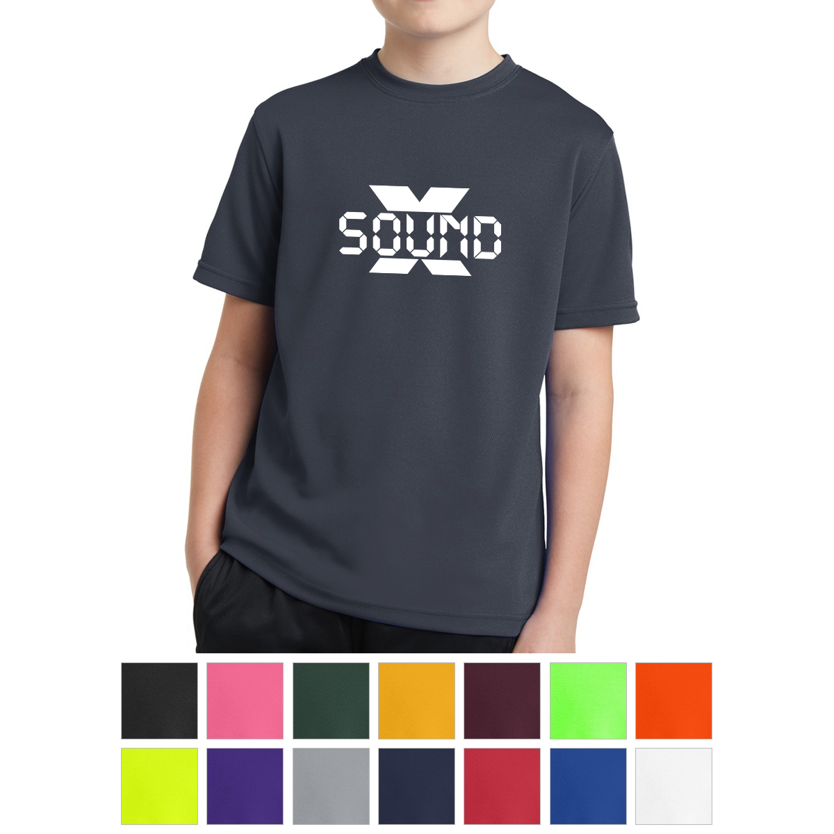Sport-tek® Youth Posicharge™ Racermesh® Tee 1