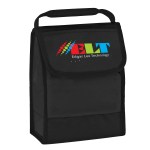 Folding Identification Lunch Bag - 3515 BLK Colorbrite Folding Identification Lunch Bag - 3515 BLK Colorbrite