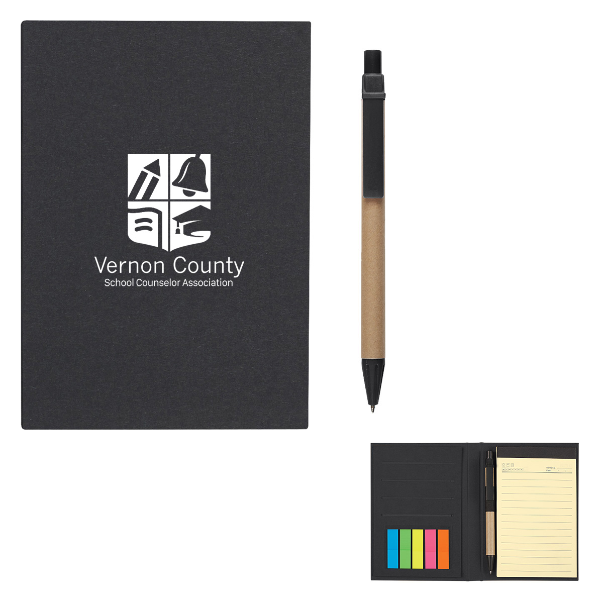 Meeting Mate Notebook With Pen And Sticky Flags 1