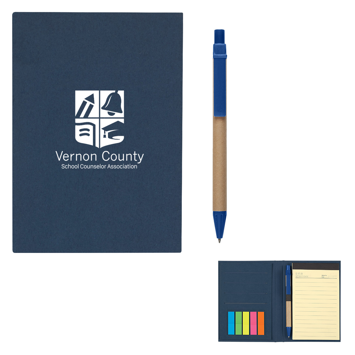 Meeting Mate Notebook With Pen And Sticky Flags 1