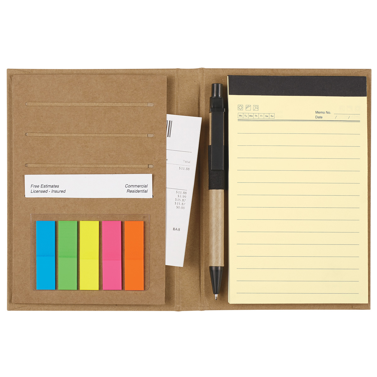 Meeting Mate Notebook With Pen And Sticky Flags 1
