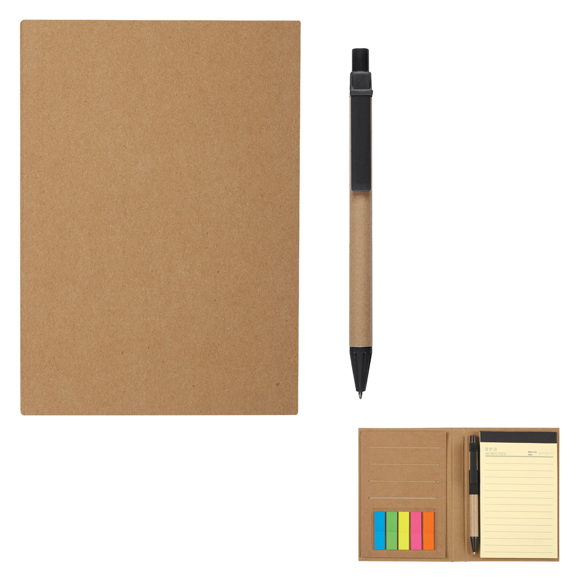 Meeting Mate Notebook With Pen And Sticky Flags 1