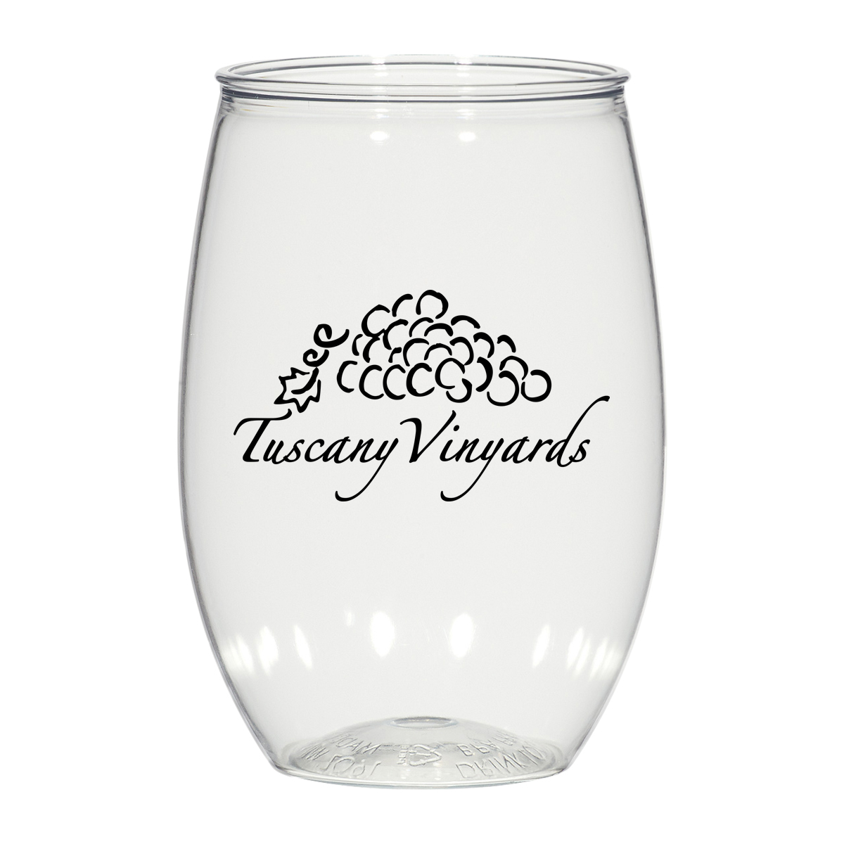 16 Oz. Stemless Wine Glass 1