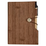 Woodgrain Look Notebook With Sticky Notes And Flags - 6113 BRN Woodgrain Look Notebook With Sticky Notes And Flags - 6113 BRN