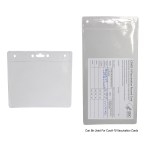 Vinyl Badge Holder Pouch 1 Vinyl Badge Holder Pouch 1