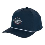 Imperial 5054 The Wrightson Performance Rope Cap. - 15015 NAVWHT Colorbrite Imperial 5054 The Wrightson Performance Rope Cap. - 15015 NAVWHT Colorbrite