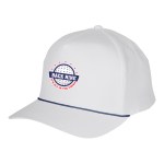 Imperial 5054 The Wrightson Performance Rope Cap. - 15015 WHTRED Patch Imperial 5054 The Wrightson Performance Rope Cap. - 15015 WHTRED Patch