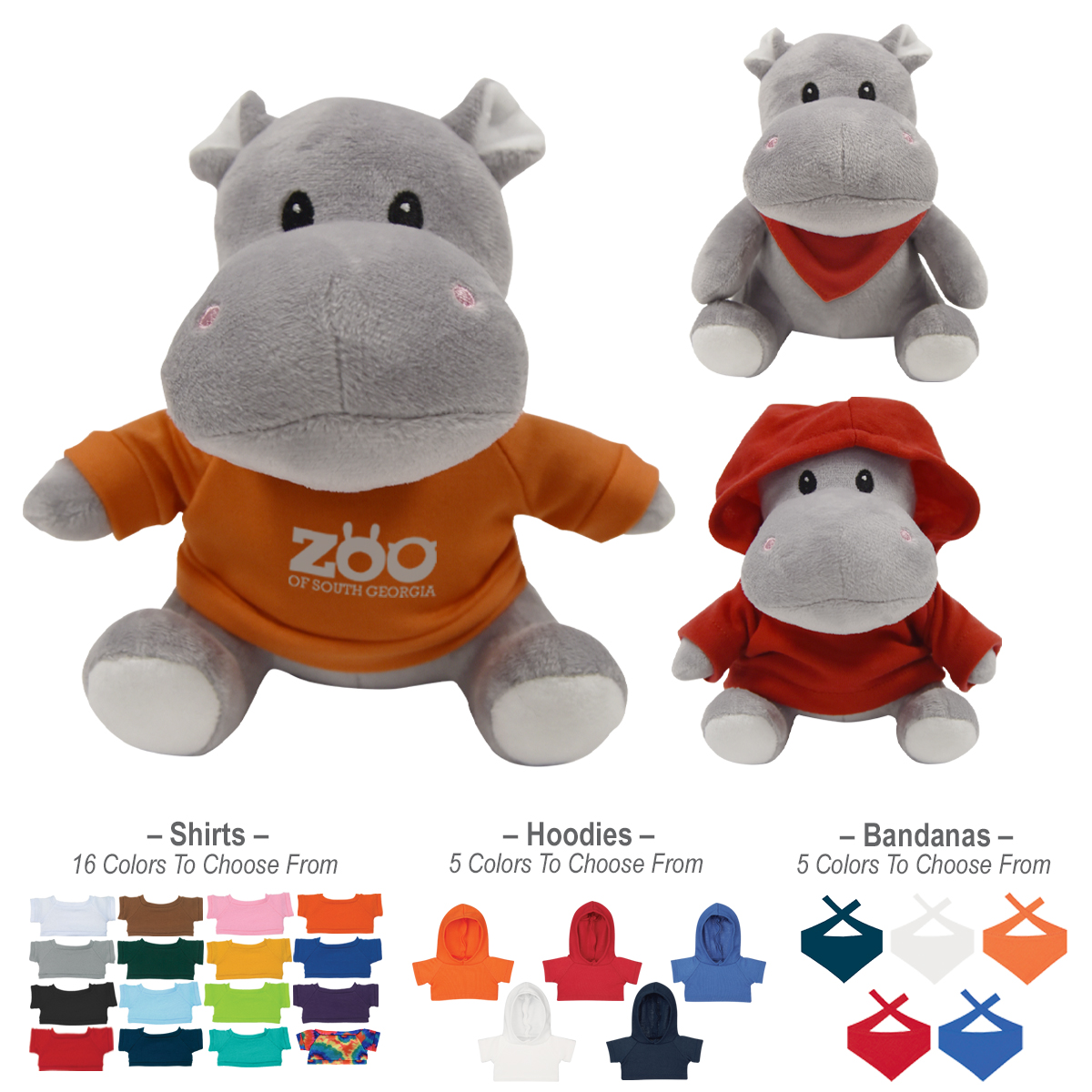 6" Herbie Hippo 1