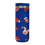 18 Oz. Full Color Sienna Stainless Steel Bottle - 550127 BLU Megabrite 18 Oz. Full Color Sienna Stainless Steel Bottle - 550127 BLU Megabrite